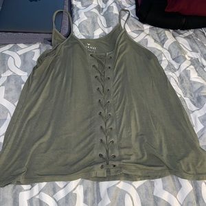 American eagle army green tank